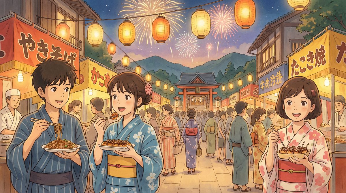 黑丝治愈系日常动漫-夏日祭物语